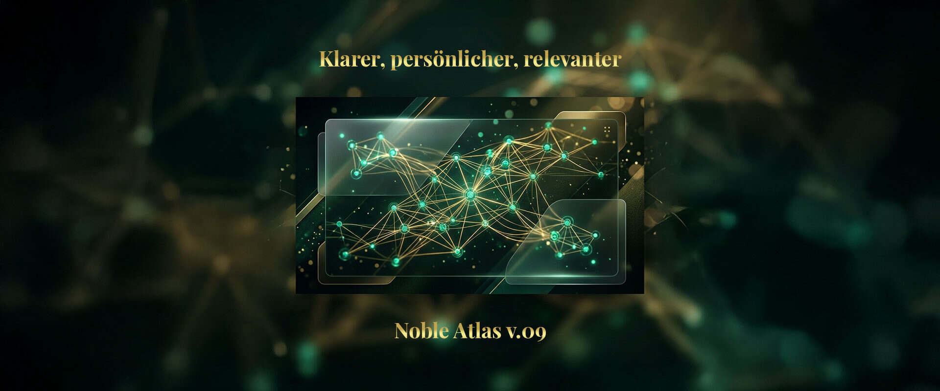 Noble Atlas V 0.9: Fortschrittliche KI-Technologie für klare, persönliche Datenanalyse.